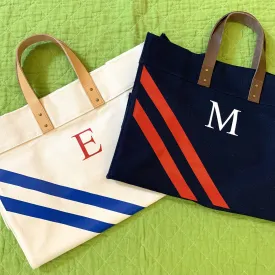 Advantage Tote Diagonal Stripes