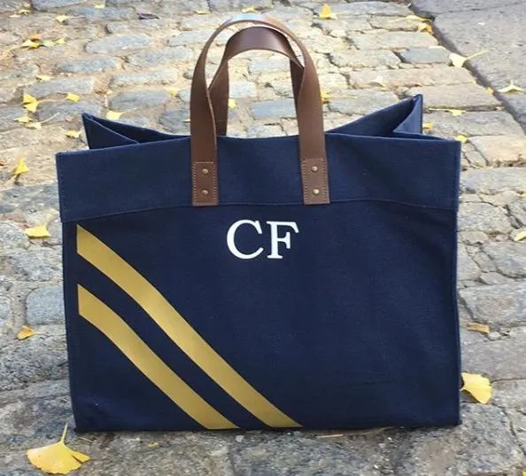 Advantage Tote Diagonal Stripes