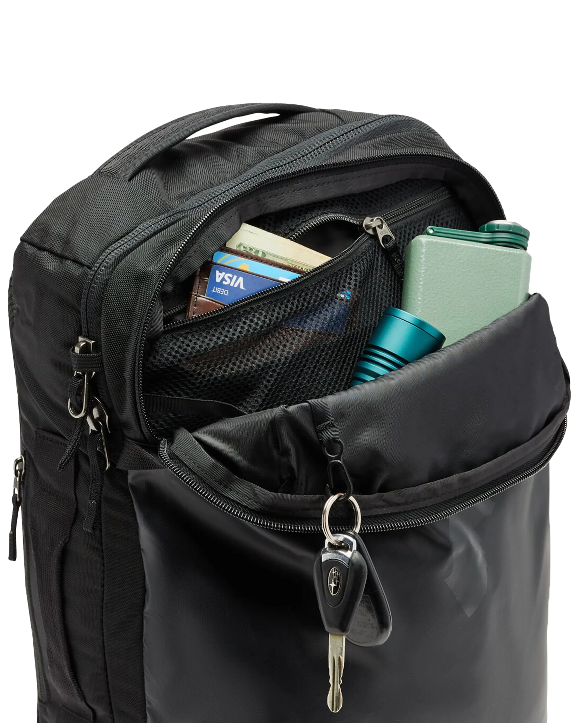 Allpa 28L Travel Backpack in All Black