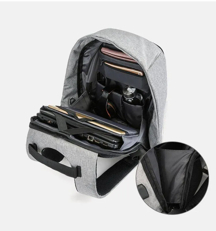 Anti Theft Backpack - USB Charging Backpack