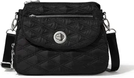 Baggallini Calais Crossbody Bags for Women 9.5"x7" Travel Handbag Purse w/RFID Front Wallet Lightweight Water-Resistant