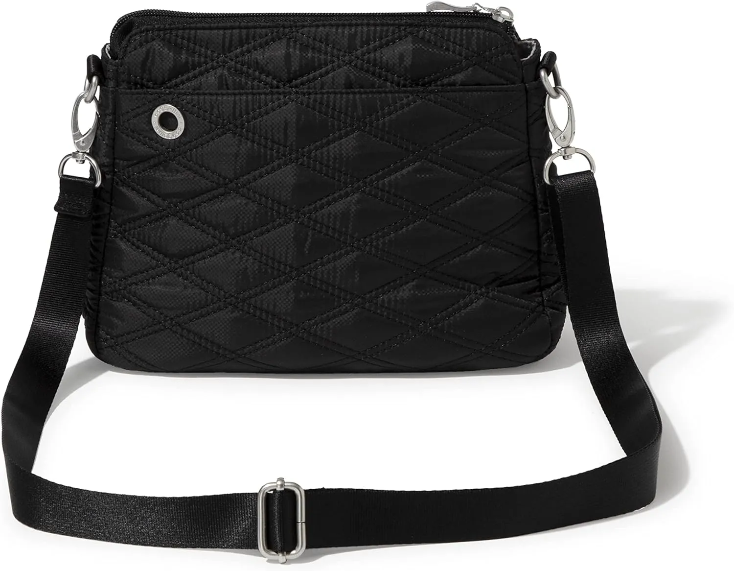 Baggallini Calais Crossbody Bags for Women 9.5"x7" Travel Handbag Purse w/RFID Front Wallet Lightweight Water-Resistant