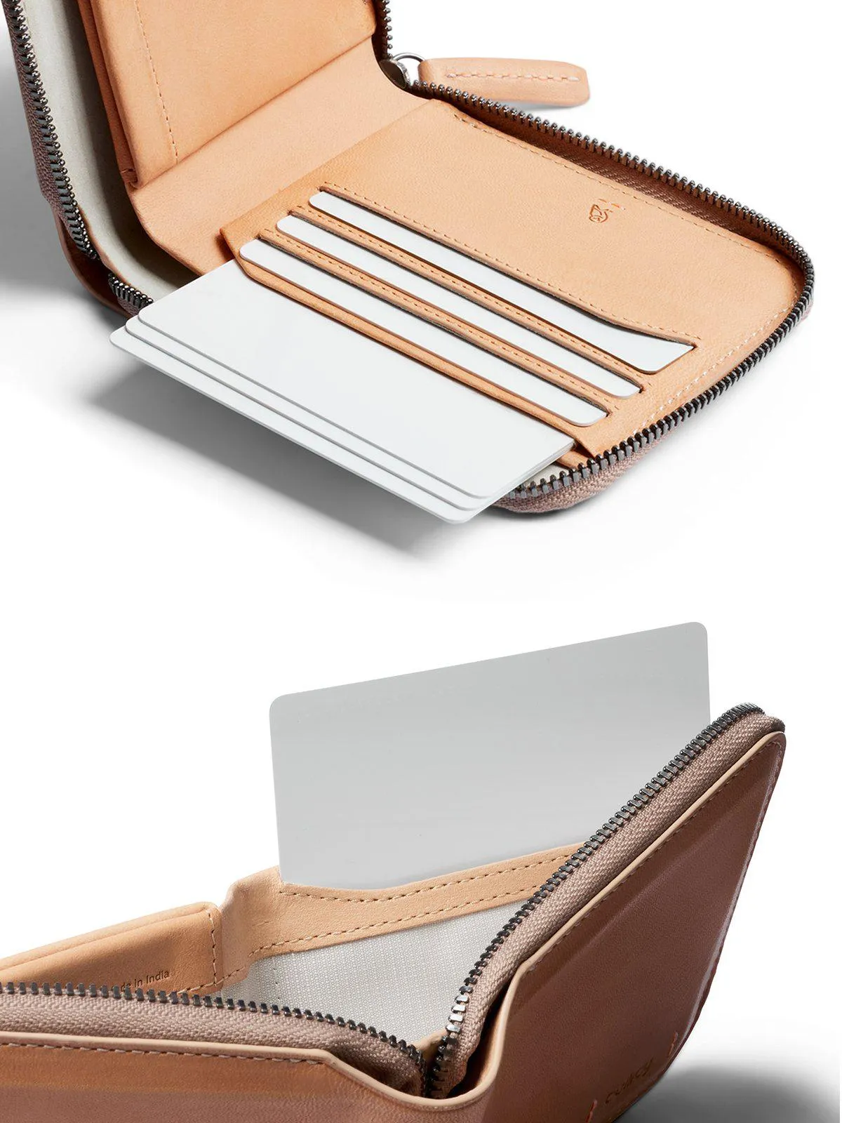 Bellroy Zip Wallet Premium Edition Natural RFID