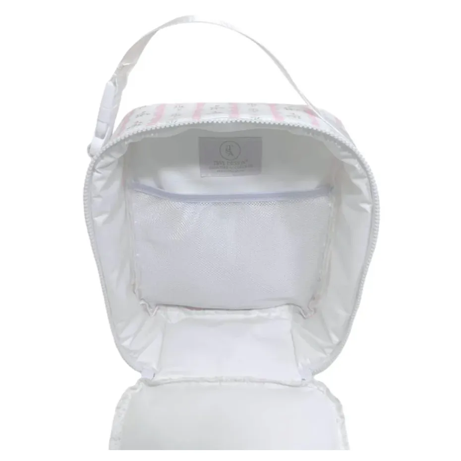 Bring It Insulated Lunch Bag in Ribbon Floral Pink | TRVL Design