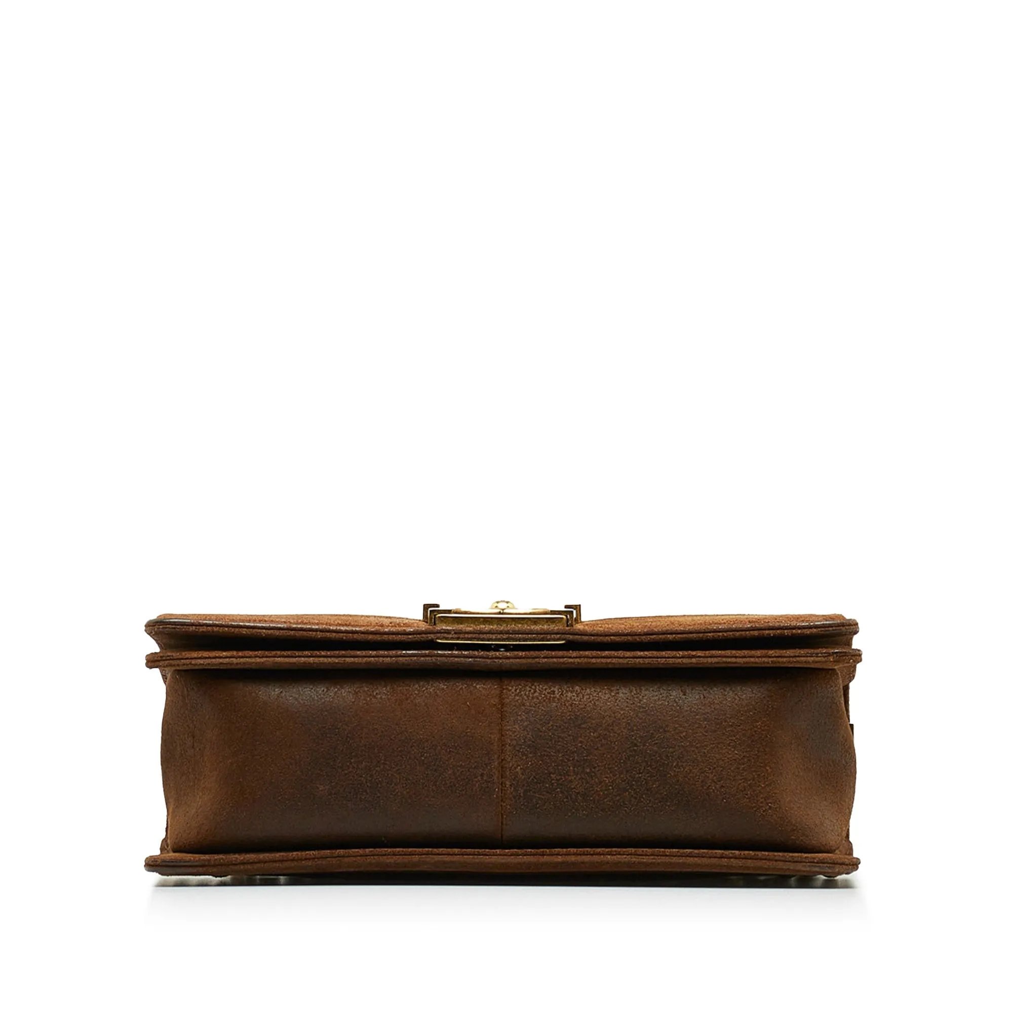 CHANEL Small Boy Aged Calfskin Flap Bag