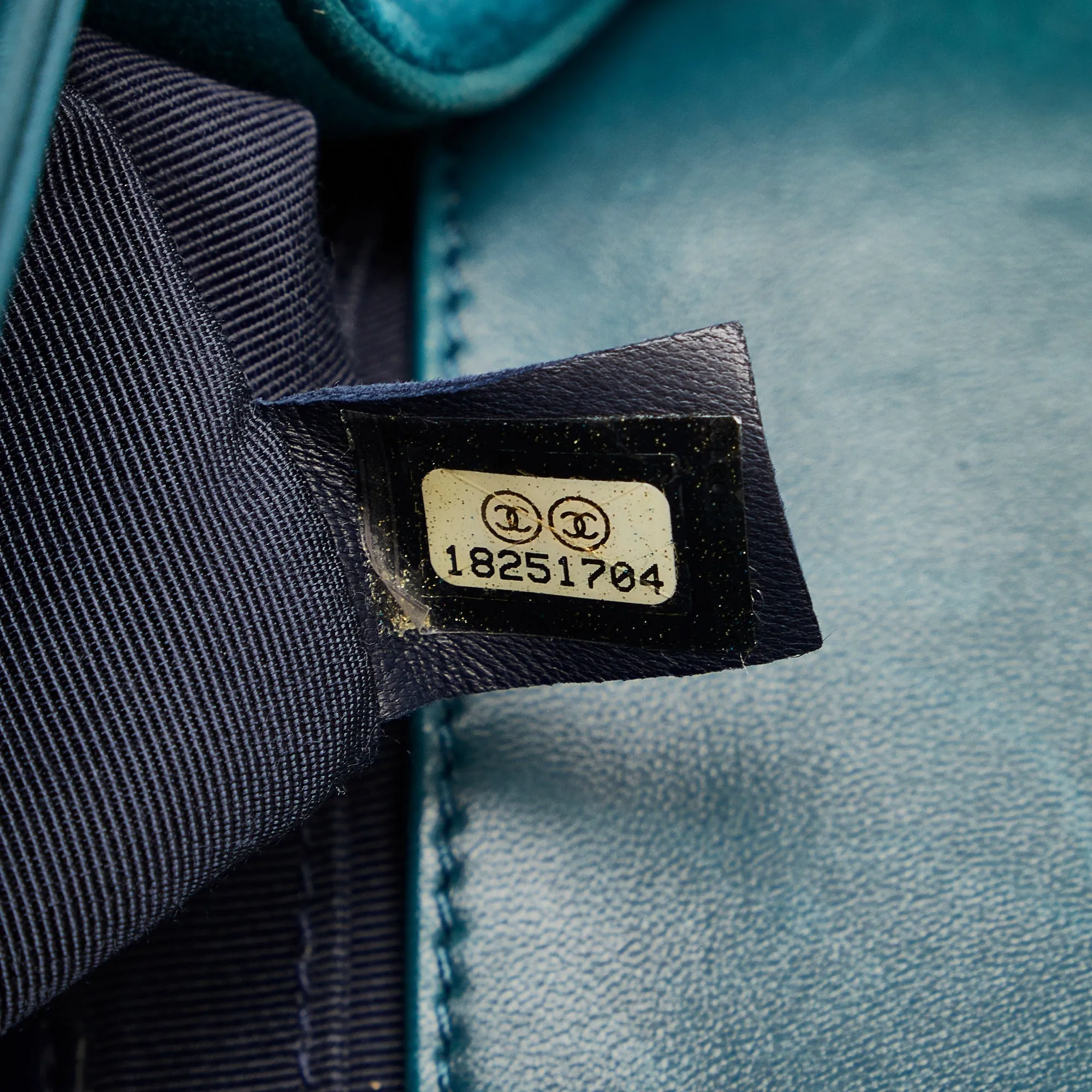 CHANEL Small Tweed and Velvet Boy Bag