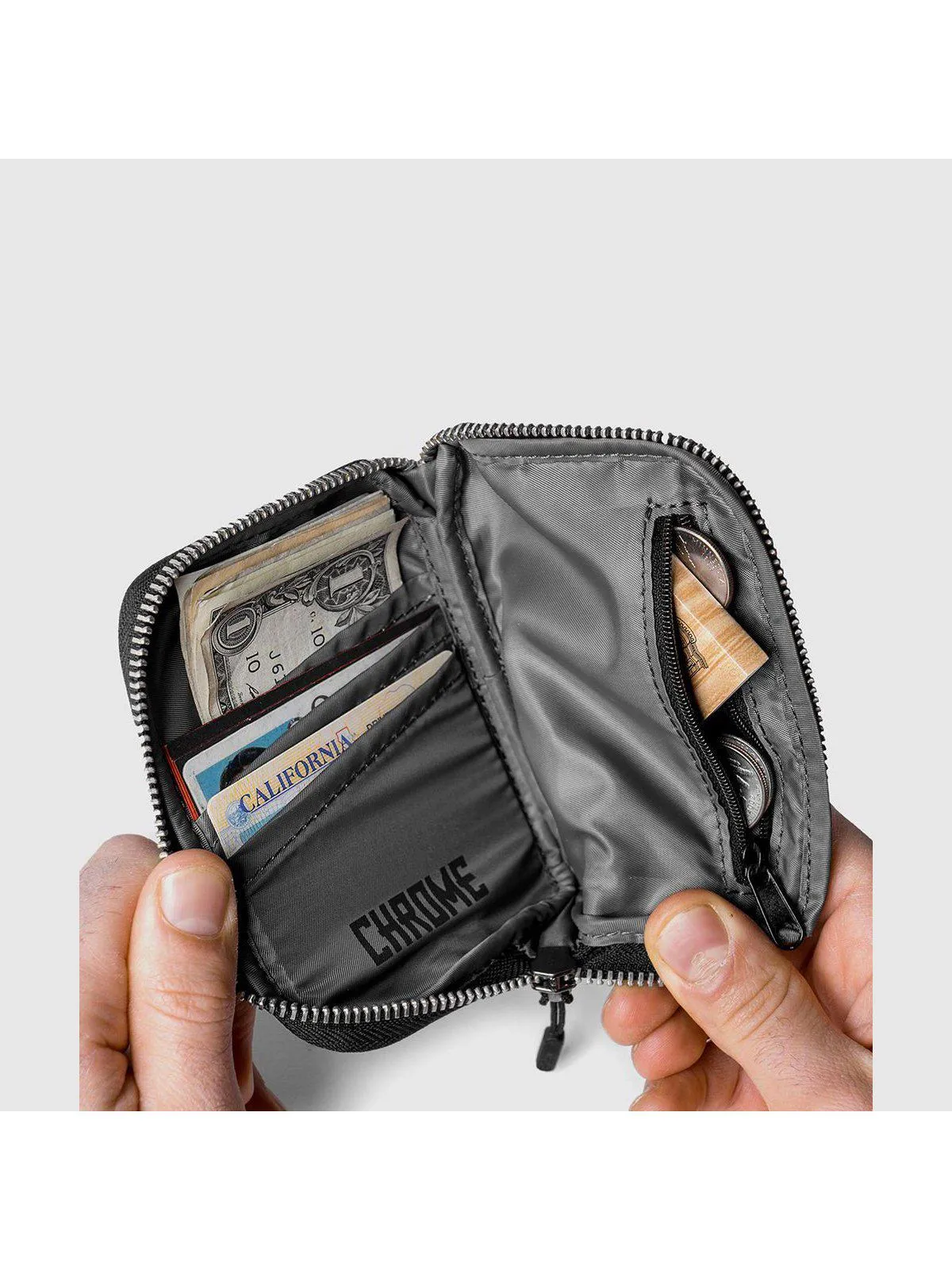 Chrome Industries Zip Wallet Black