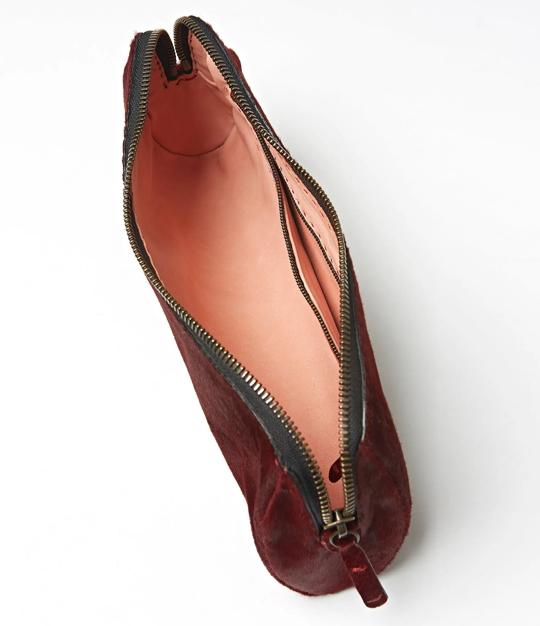 Douala Simple Leather Clutch