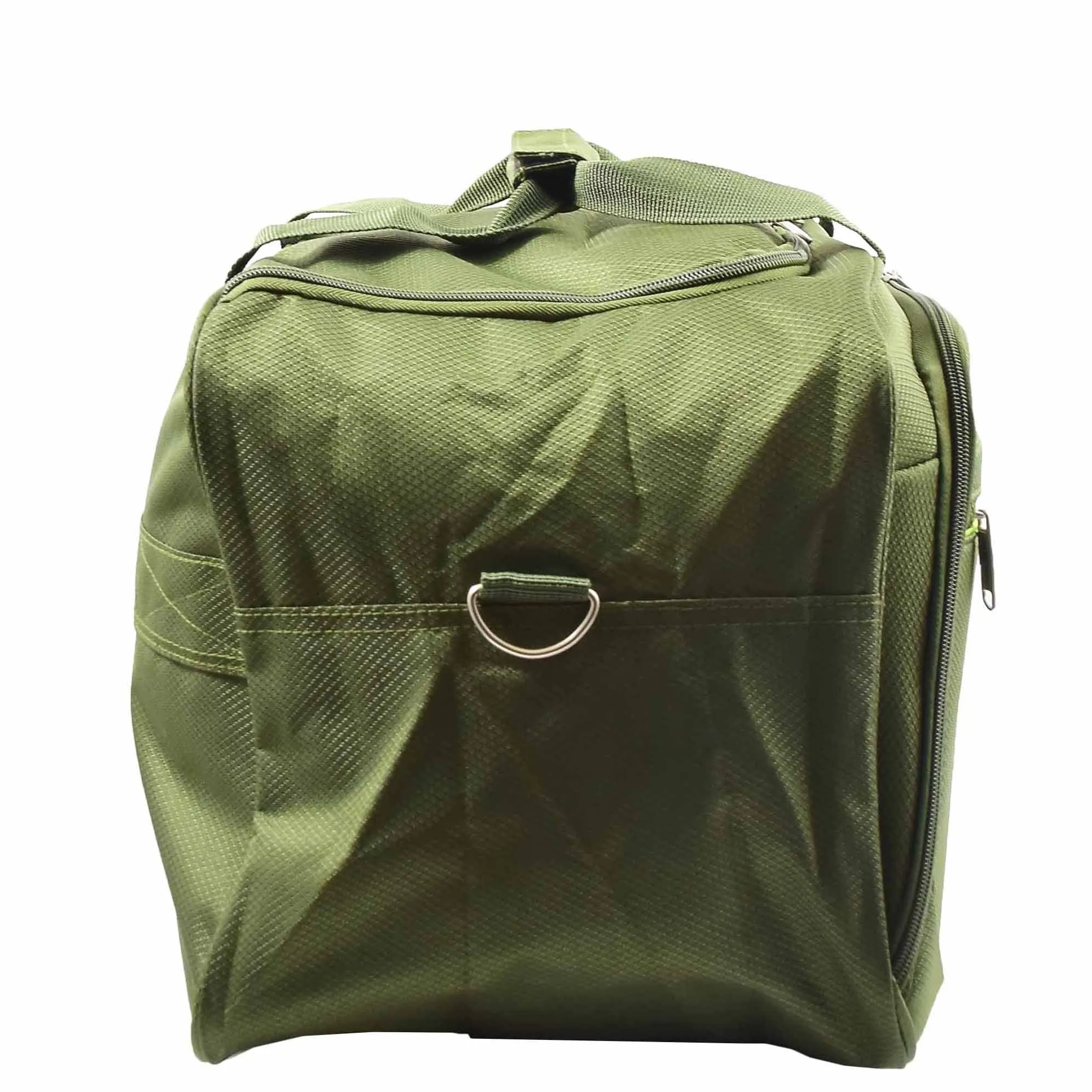 DR621 Spacious Mid Size Weekend Travel Duffle Bag Khaki