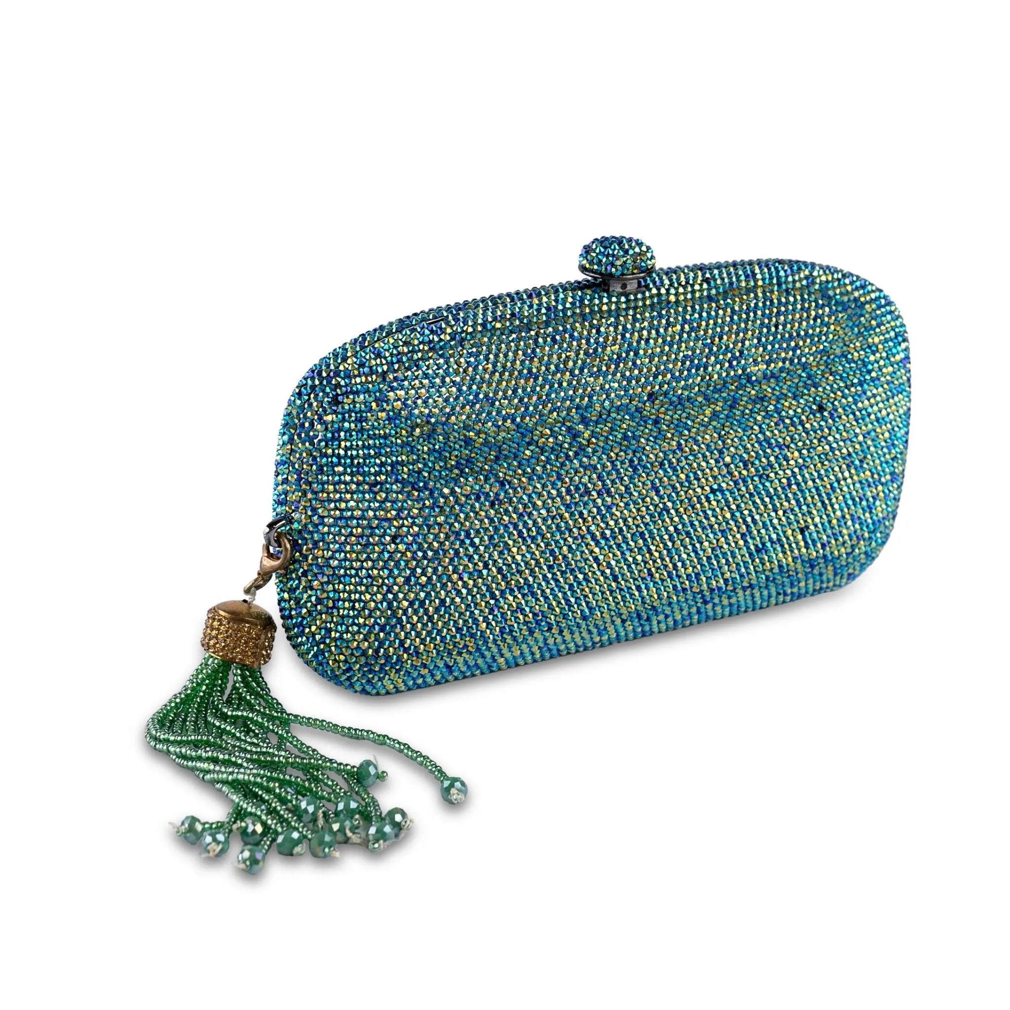 Emerald Auro Borale Shade Clutch