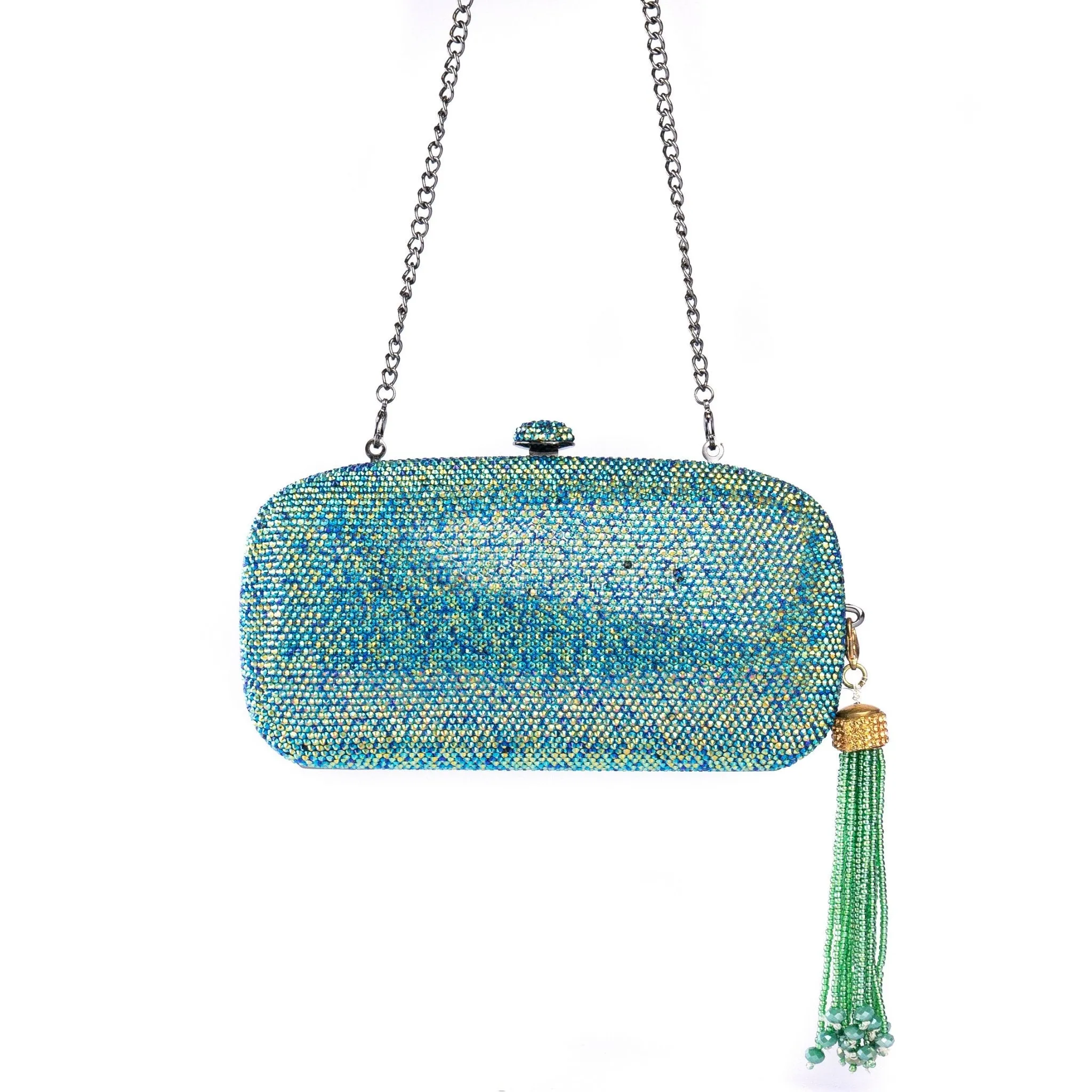 Emerald Auro Borale Shade Clutch