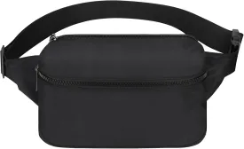 Fanny Packs for Women - Belt Bag for Women - Fanny Pack Crossbody Bags - Black Fanny Pack with Adjustable Strap, Fashion Cross Body Fanny Pack for Running
