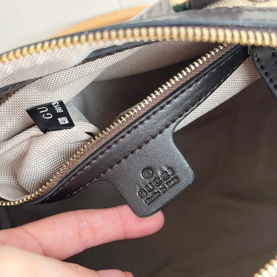 GC672 Ophidia Medium Top Handle Bag / 13x8.6x7.1inch