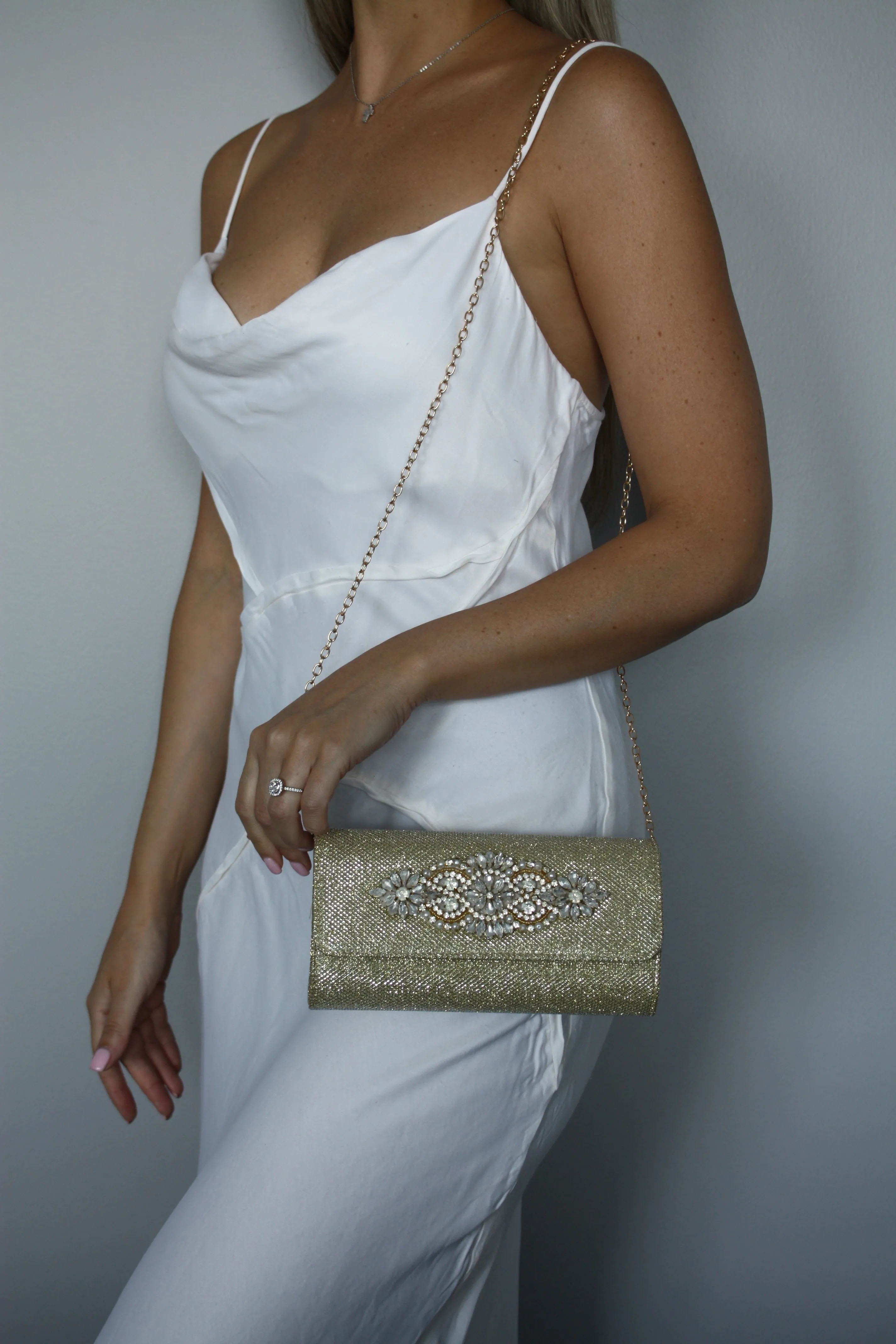 Gold Evening Clutch