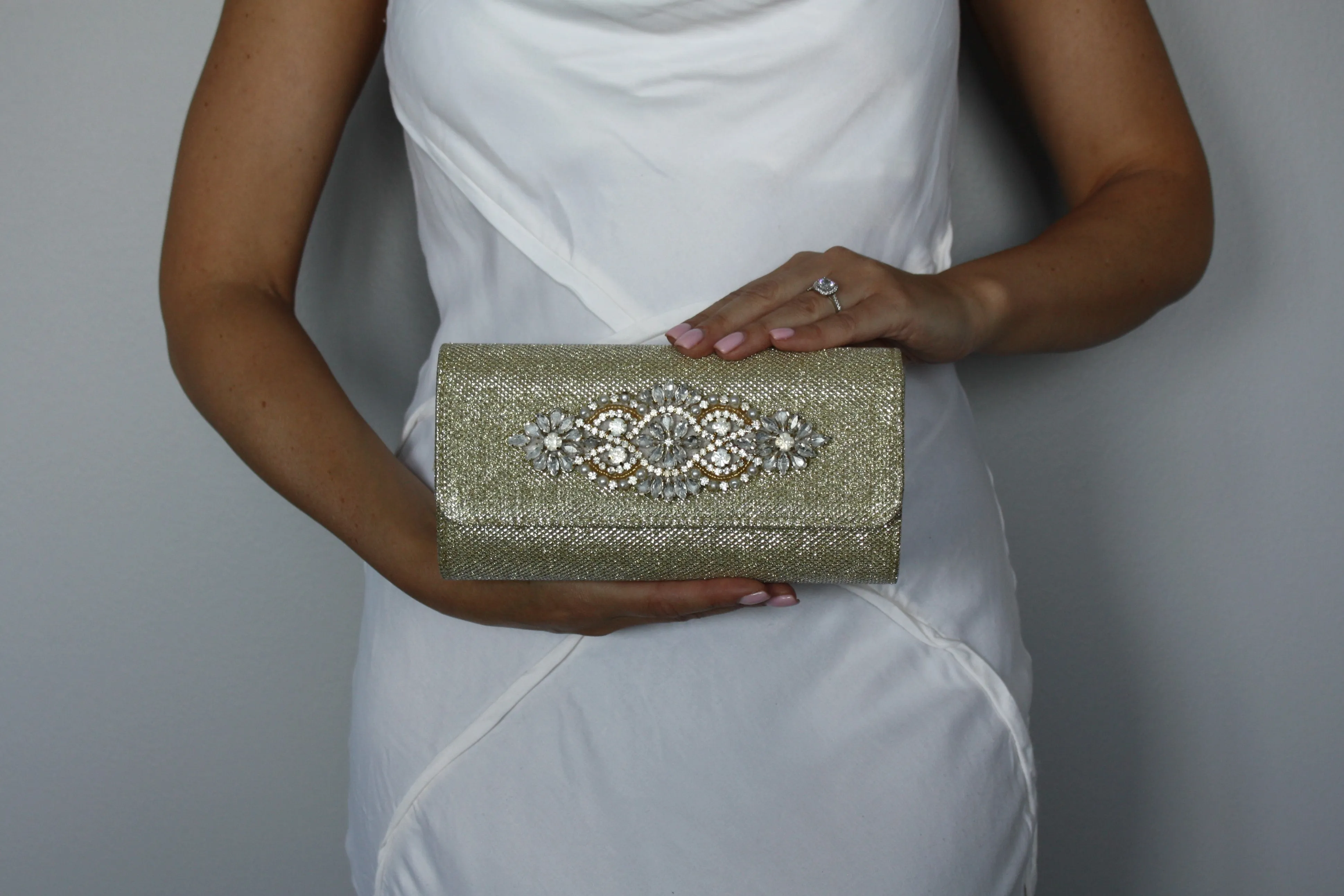 Gold Evening Clutch