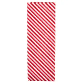 Hallmark Red and White Stripe Tissue Paper, 6 sheets