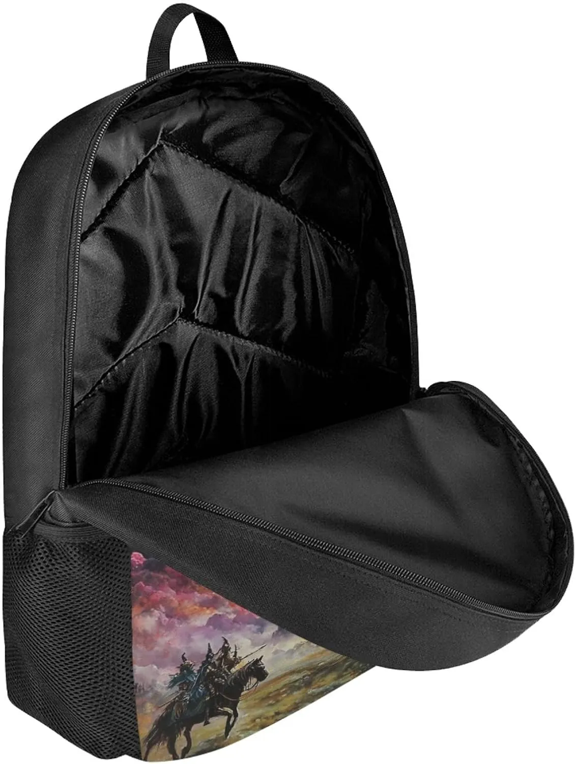 Hawapod Brown Velvet Chinchilla Book Bag For High School 17H High Cute Bookbags Kids Teens Girls Students School Backpacks