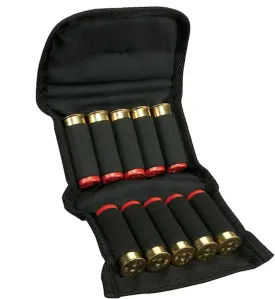 HUNTERS SPECIALTIES Camo Rugged Tactical Shotgun Ammo Pouch - Foldable 10 Shotgun Shells Holder