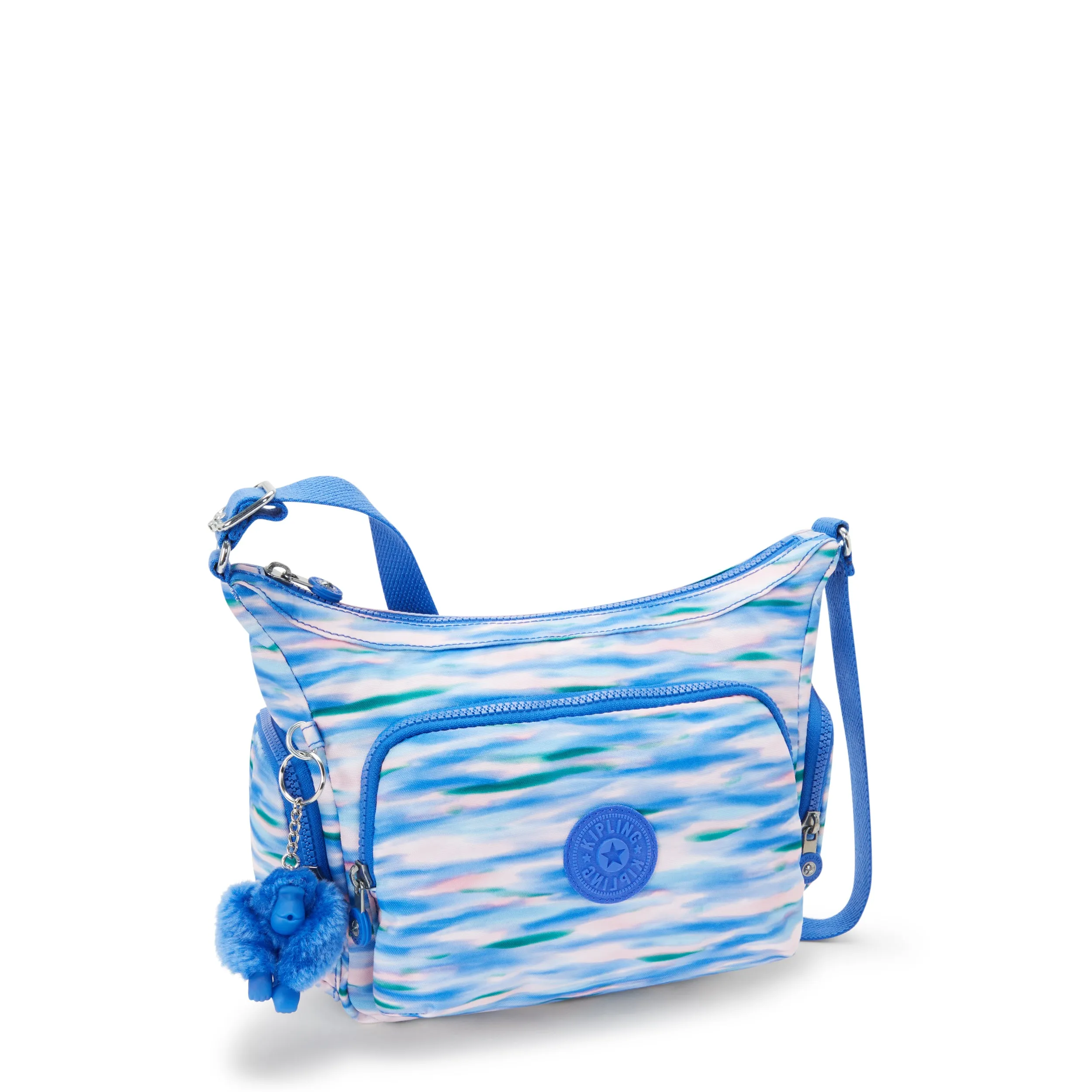 Kipling Gabb S Diluted Blue Medium Crossbody Bag C2I6607-TX9