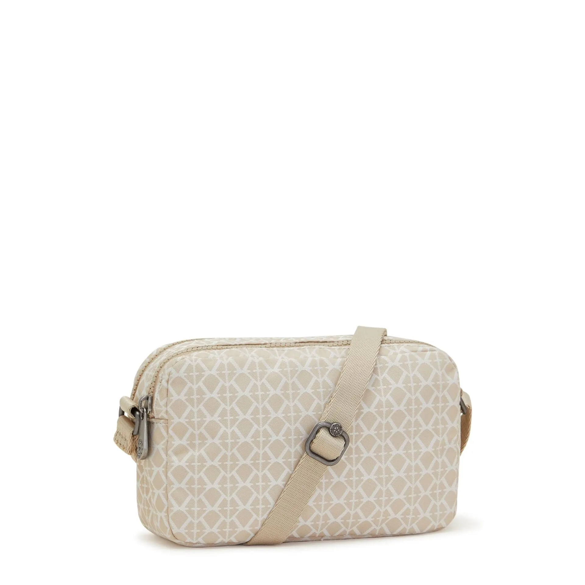 Kipling Milda Signature Beige Small Crossbody Bag C2I7669-R63
