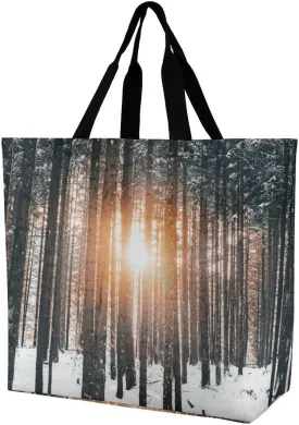 Large Capacity Shopping Tote Bag for Women, Girls