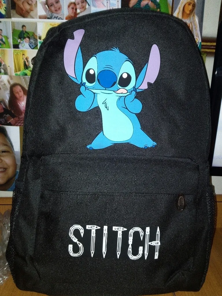 Lilo and Stitch Backpack Girl Backpack Schoolbag Boy Kids Teenage Gifts