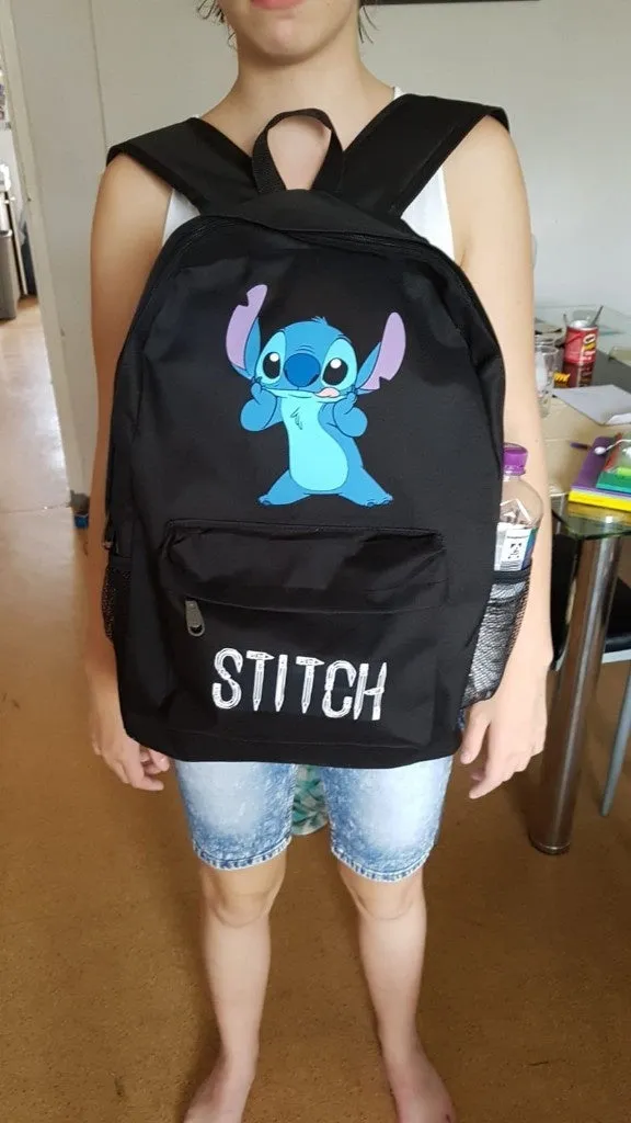 Lilo and Stitch Backpack Girl Backpack Schoolbag Boy Kids Teenage Gifts