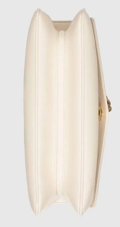 Medium Shoulder Bag with Tiger Head - Black, Red, Green, White
