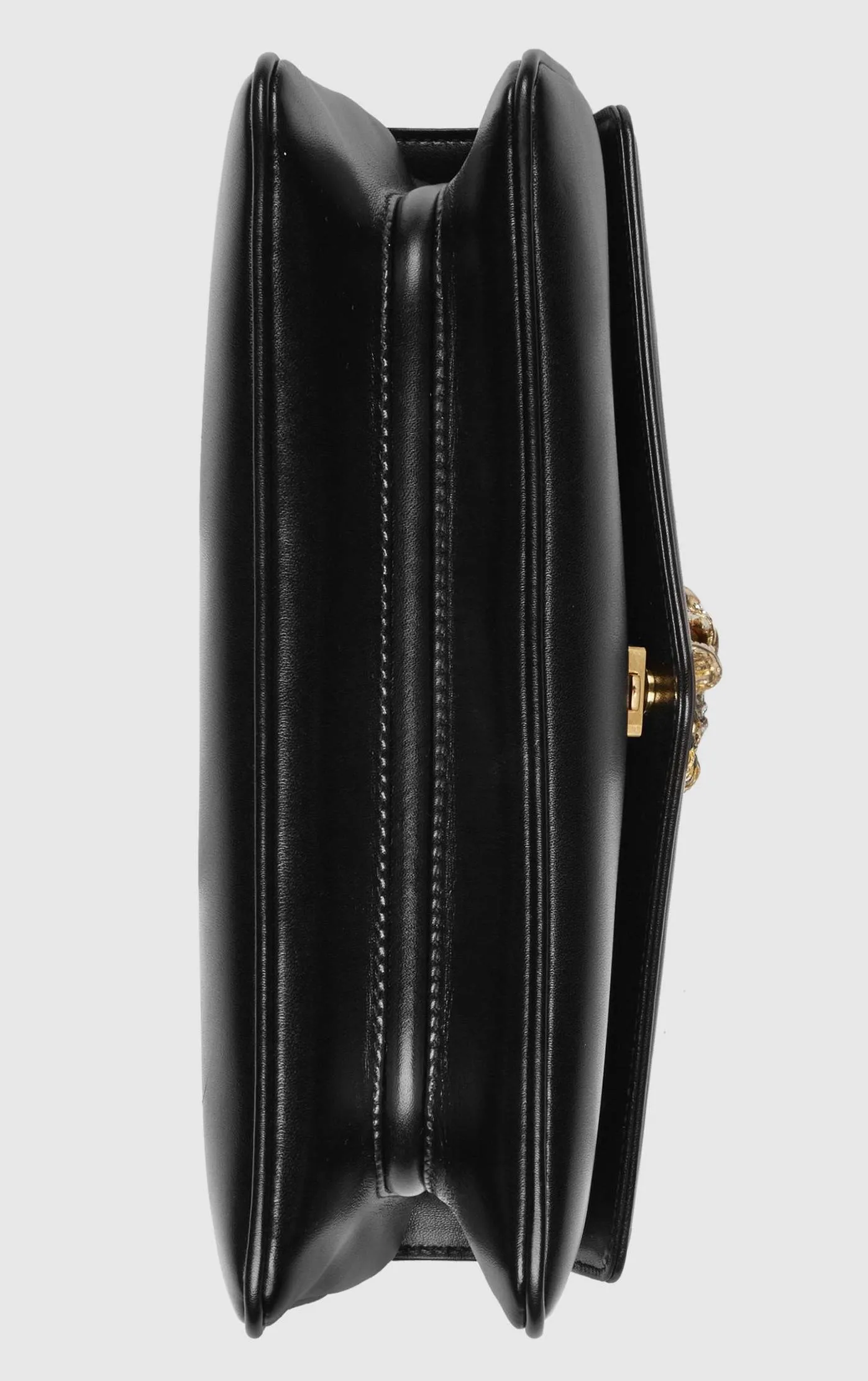 Medium Shoulder Bag with Tiger Head - Black, Red, Green, White