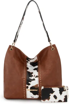 Montana West Purses for Women Hobo Shoulder Handbags with Zipper