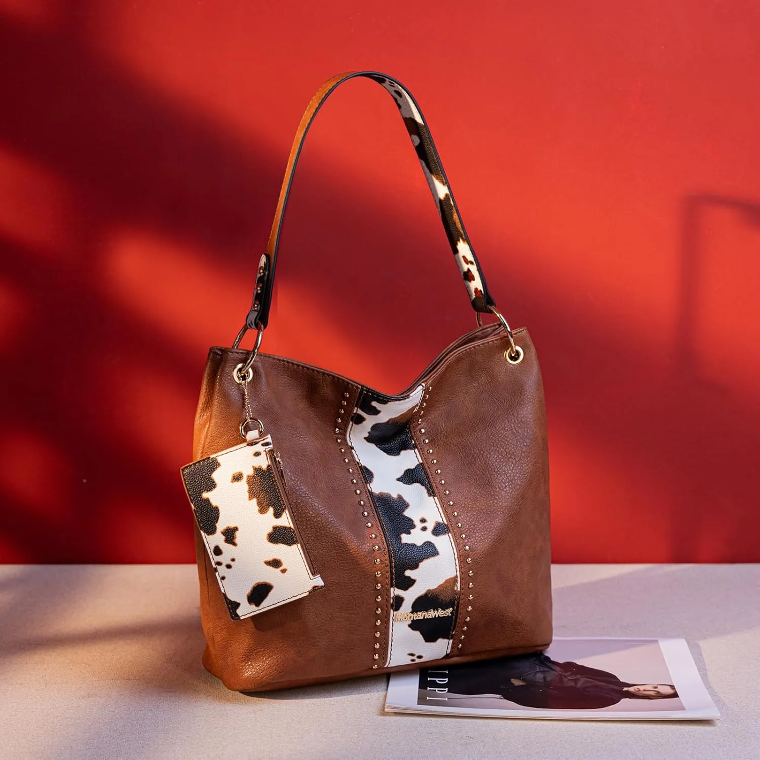 Montana West Purses for Women Hobo Shoulder Handbags with Zipper