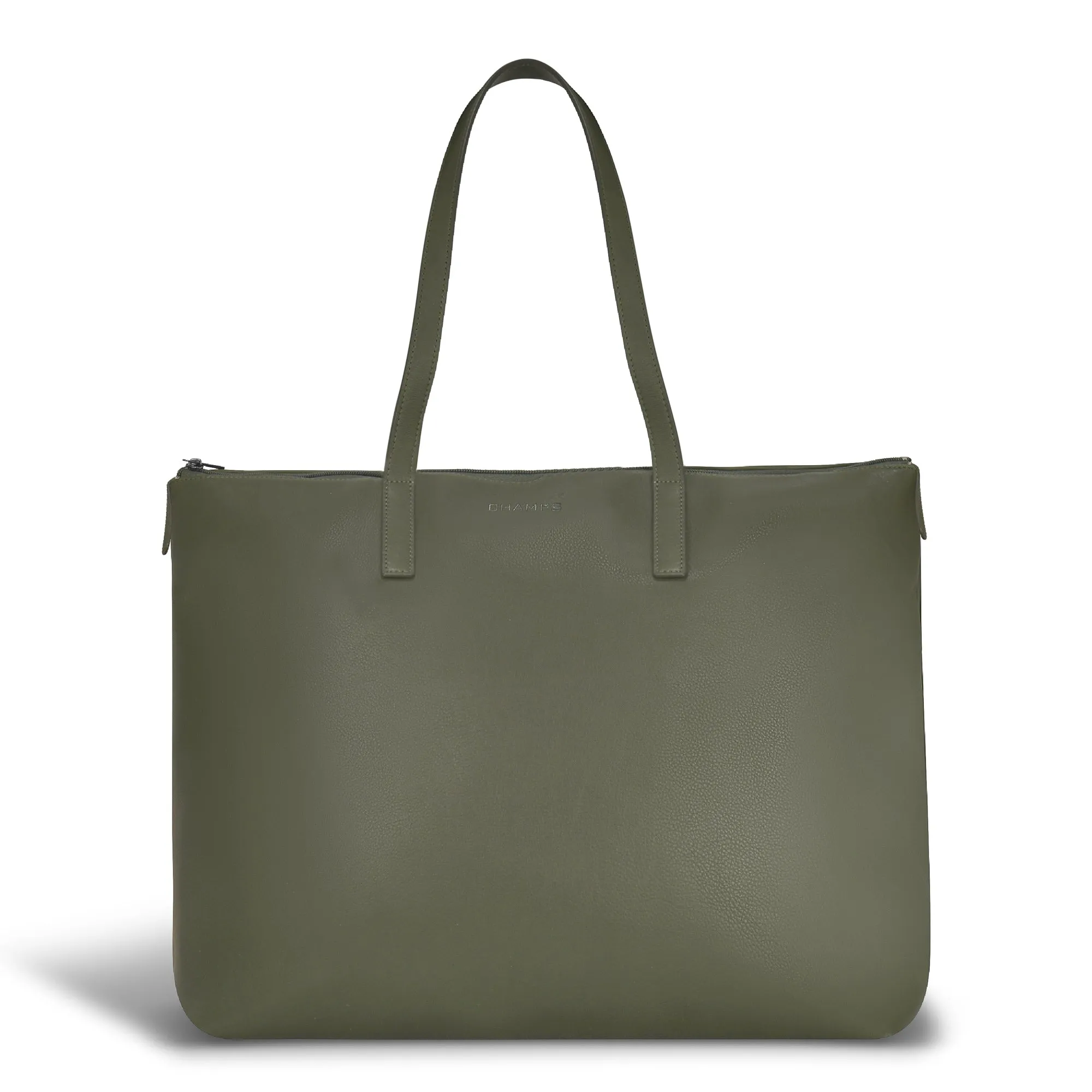 Onyx / Leather Business Tote