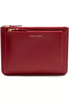 Outside Pocket Large Zip Pouch