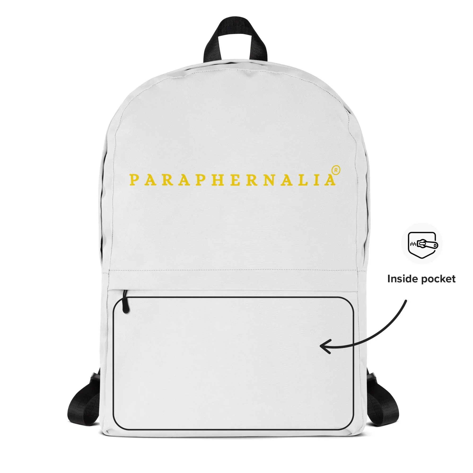 PARAPHERNALIA ® BACKPACK WHITE & GOLD