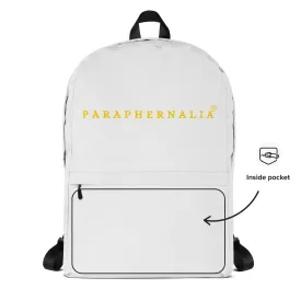 PARAPHERNALIA ® BACKPACK WHITE & GOLD