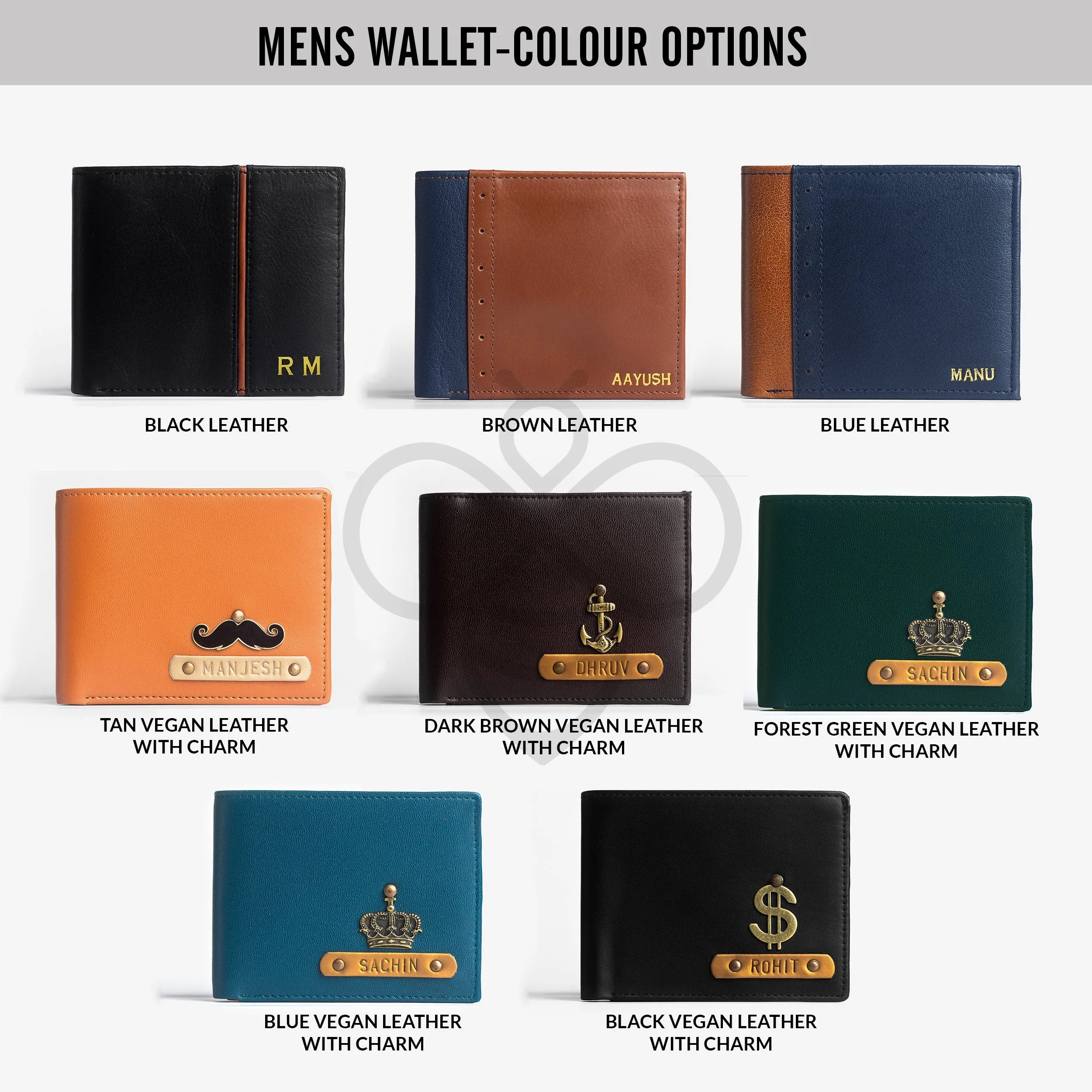 Personalised Couple Wallets
