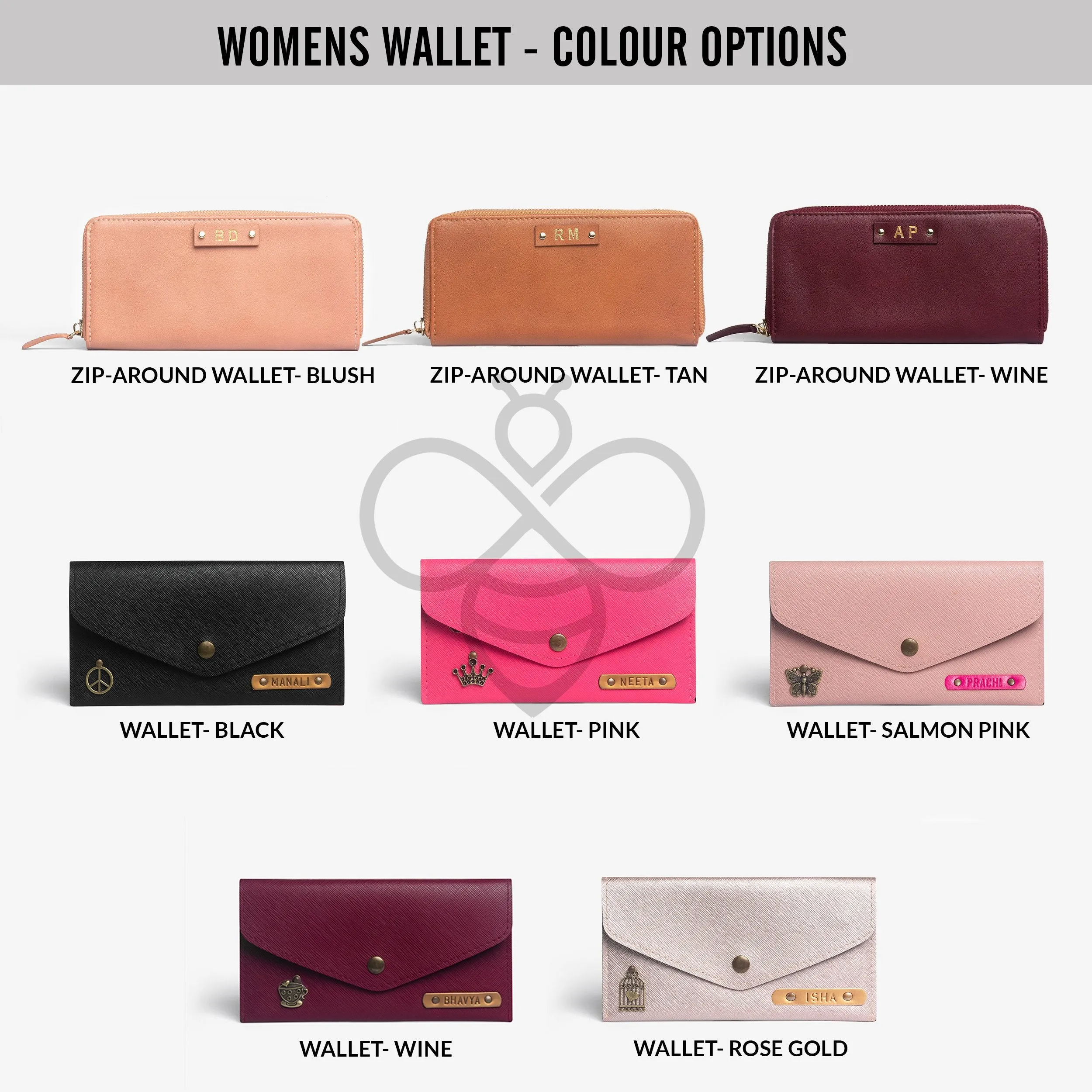 Personalised Couple Wallets