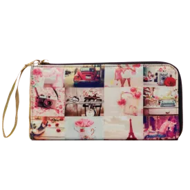 Pink Collage Wallet