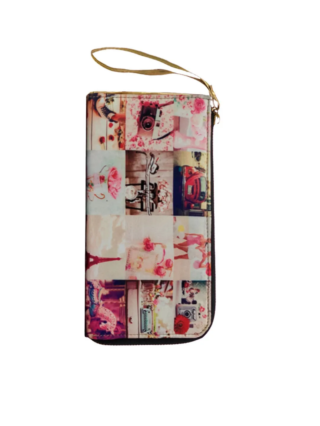 Pink Collage Wallet