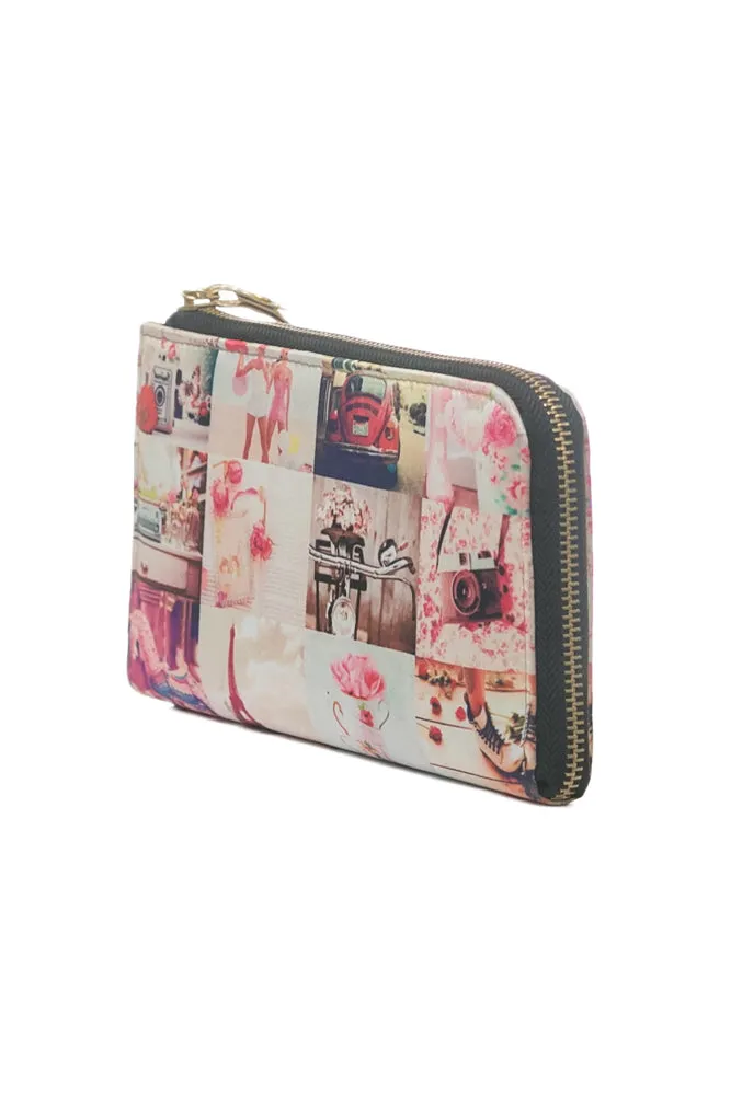 Pink Collage Wallet