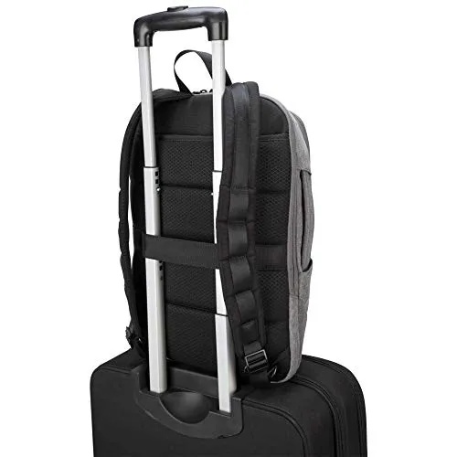 Targus CityLite Pro Modern Compact Convertible Backpack for 12-Inch to 15.6-Inch Laptop, Grey (TSB937GL)