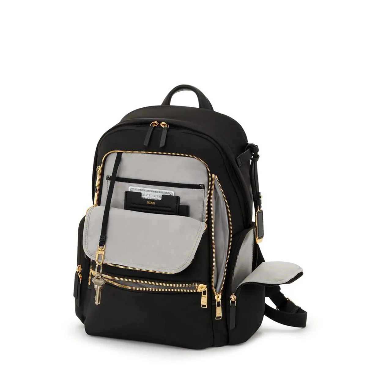 Tumi Voyageur Celina Backpack- Black/Gold