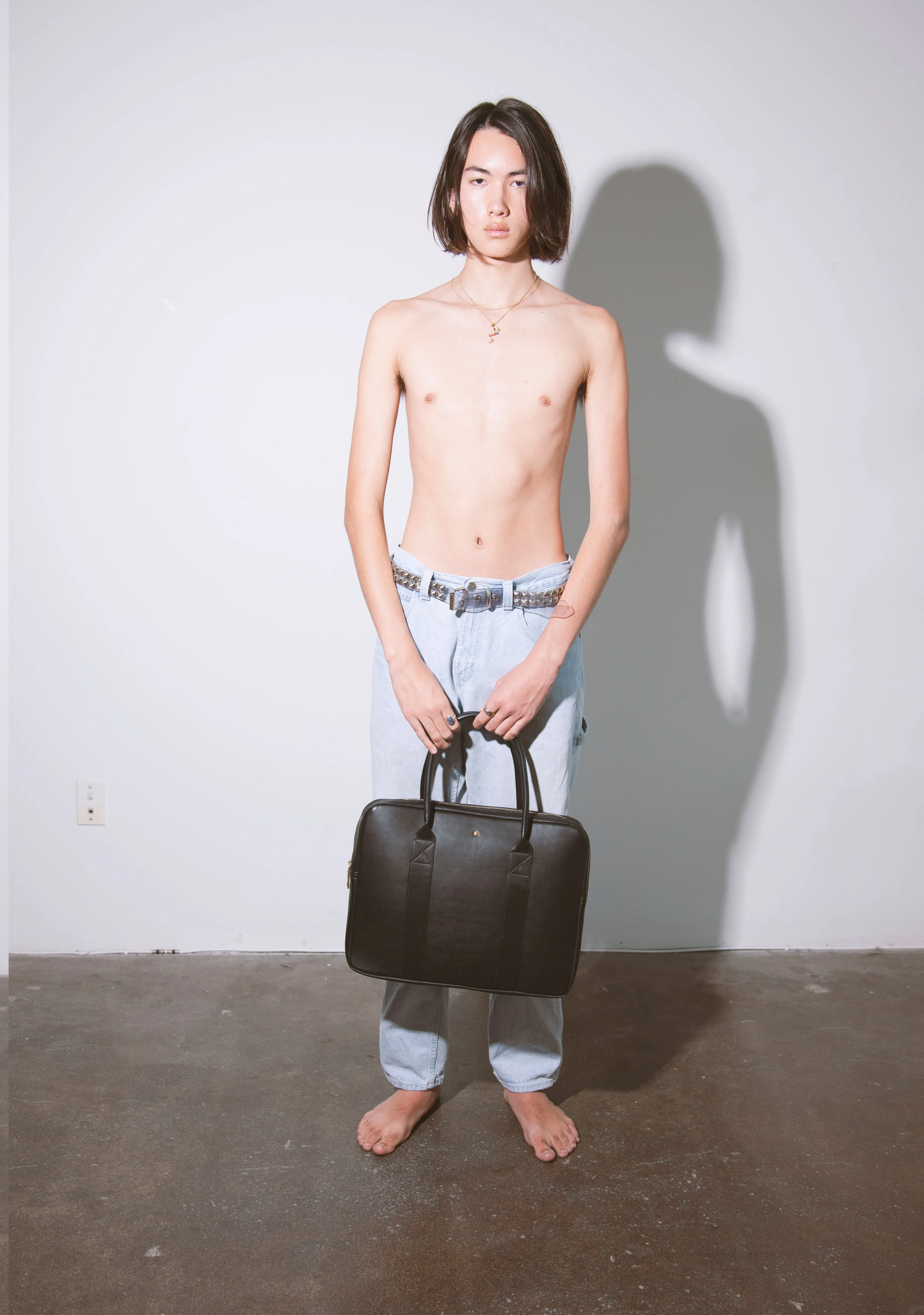Vegan Leather Laptop Briefcase