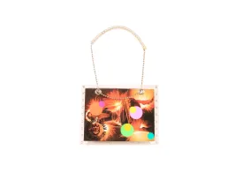 VTG 80S MAGAZINE CLEAR SHOULDER BAG