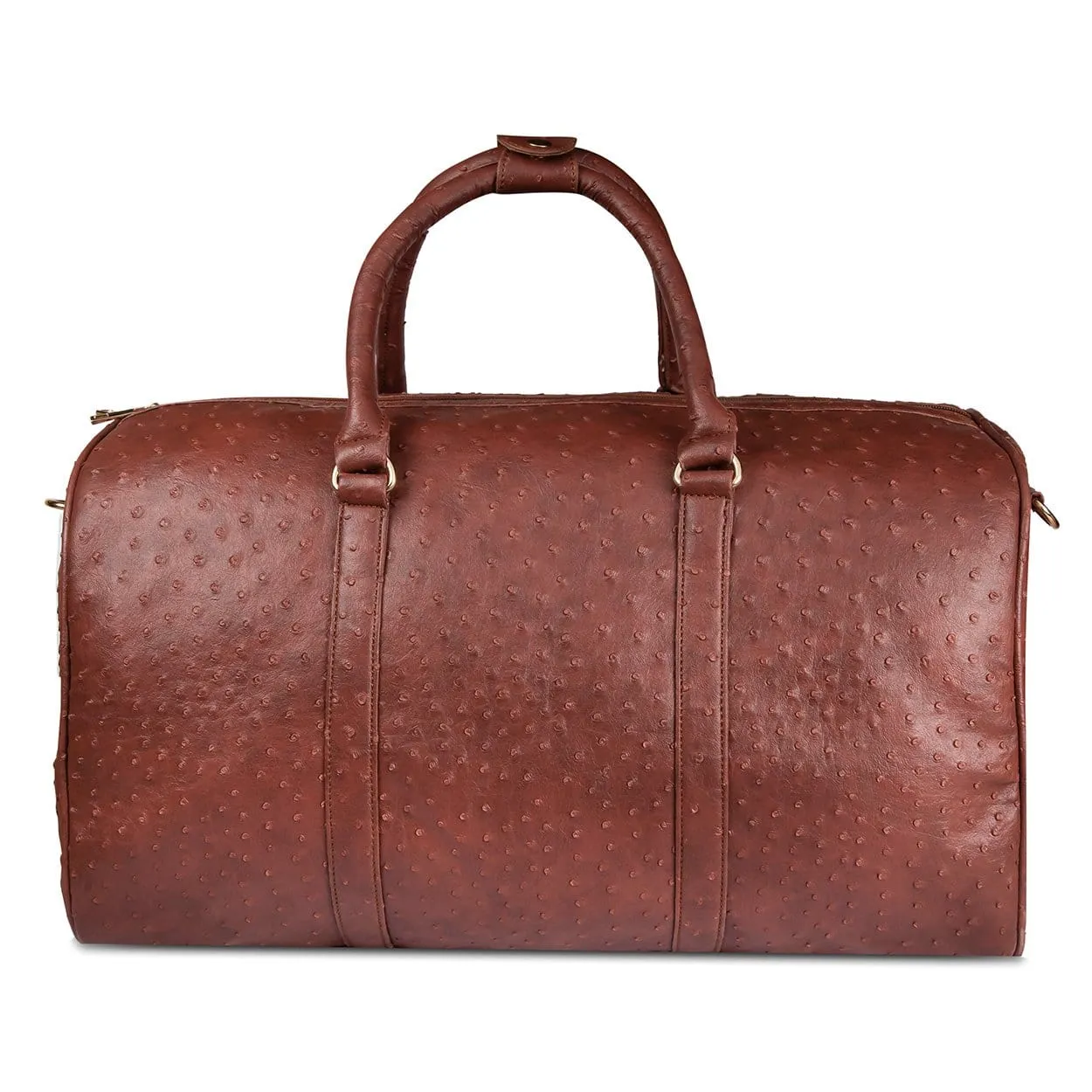 Wine Textured Travel Duffle Bag