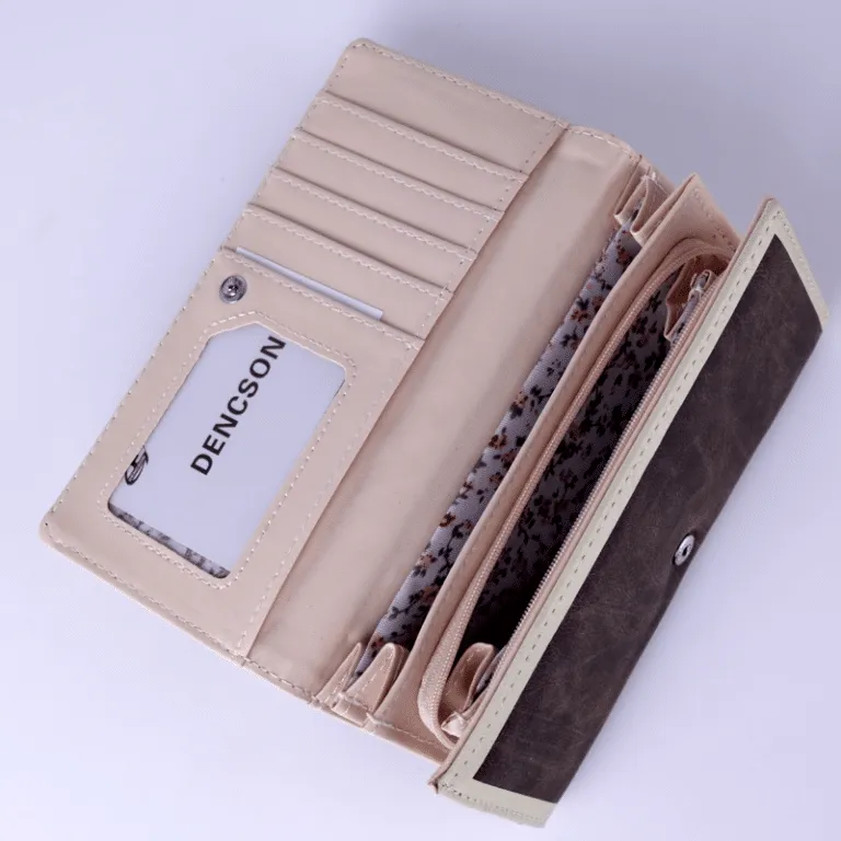 Women Wallets Leather Female Wallets Card Holder Zipper Card Purse Clutch