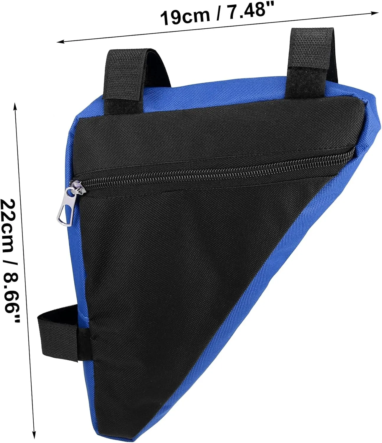 X AUTOHAUX Bike Triangle Frame Bag Front Pouch Cycling Storage Bag for Road Mountain Bikes