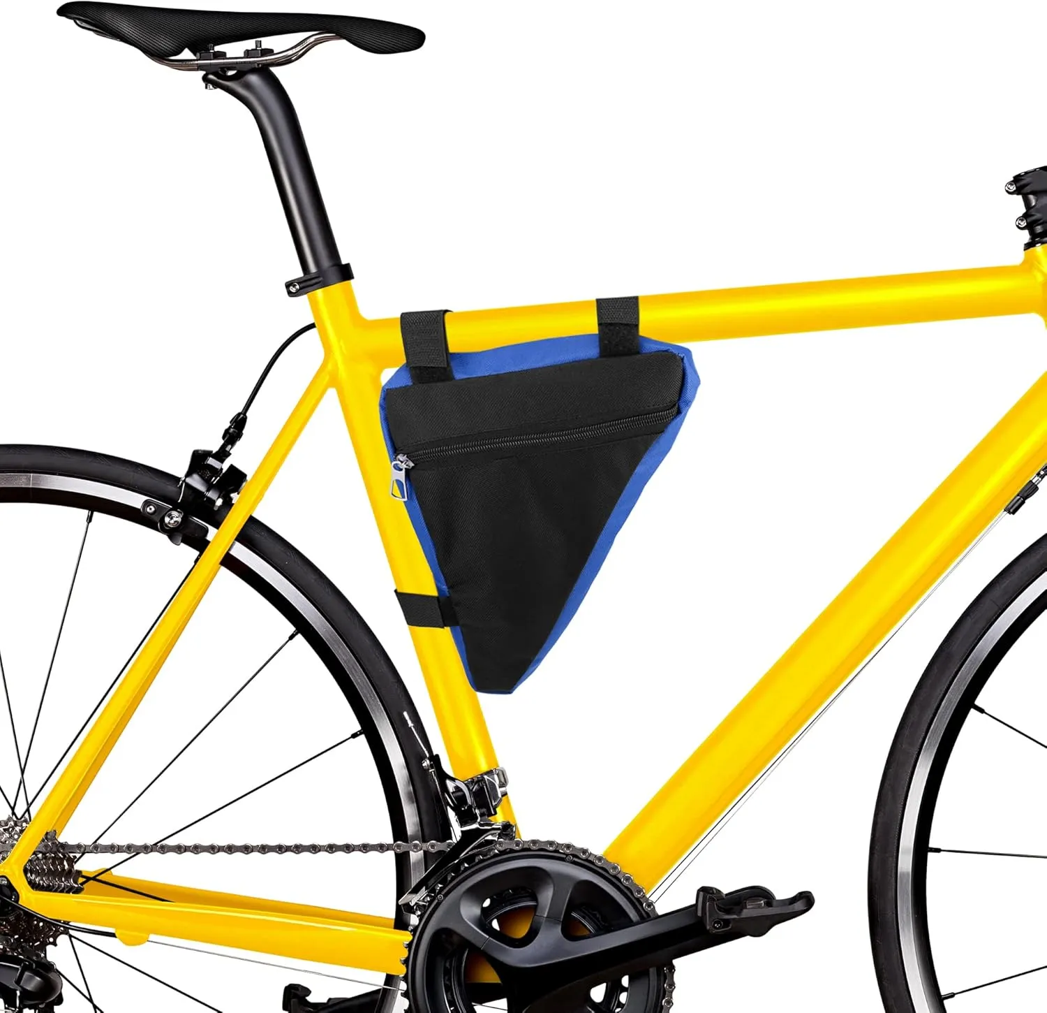 X AUTOHAUX Bike Triangle Frame Bag Front Pouch Cycling Storage Bag for Road Mountain Bikes